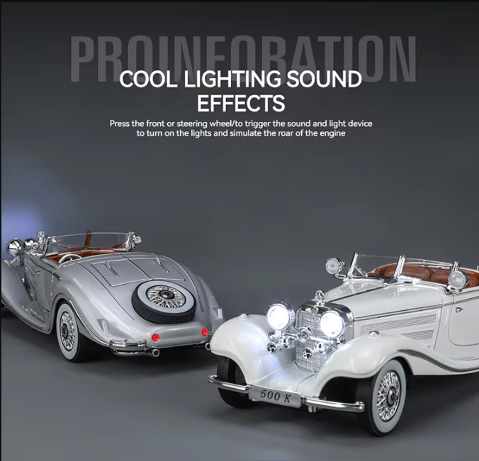1:24 Diecast 1936 Mercedes Benz 500K π