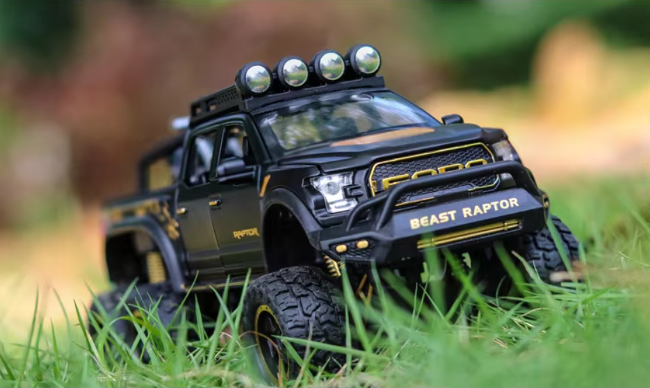 π Diecast 1:24 Scale Ford Raptor 6x6 β Ultimate Off-Road Beast