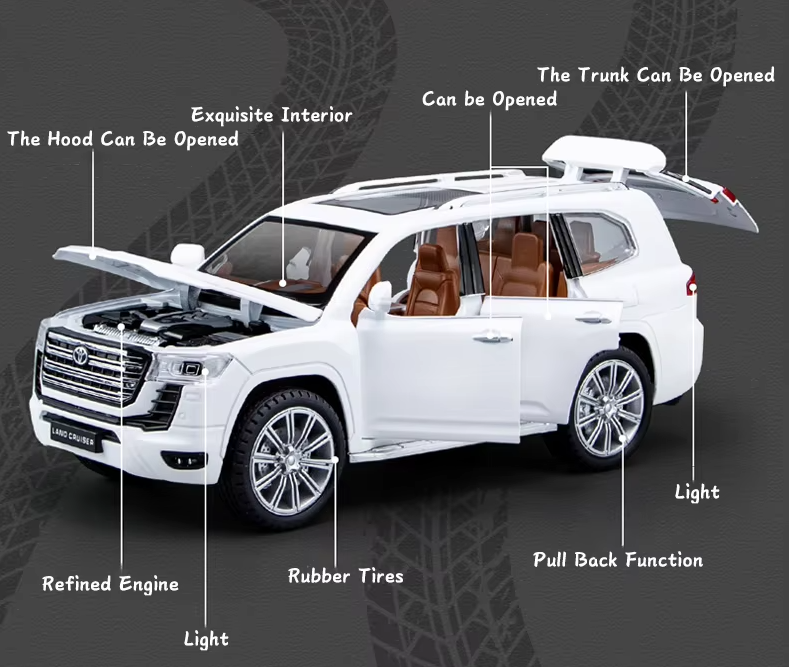 1:24 Scale Toyota Land Cruiser Die-Cast Model