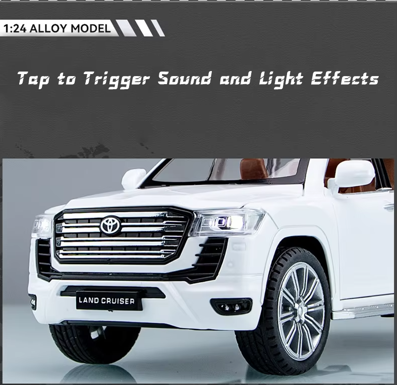1:24 Scale Toyota Land Cruiser Die-Cast Model