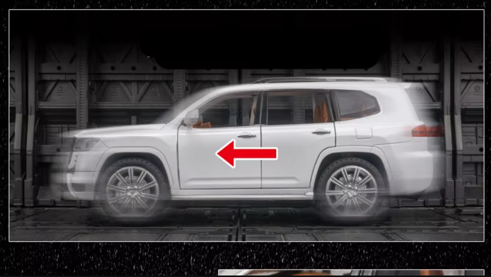 1:24 Scale Toyota Land Cruiser Die-Cast Model