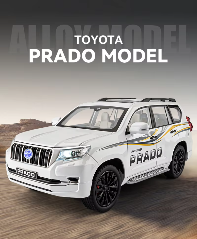 π 1:18 Scale Toyota Land Cruiser Prado Diecast Model β The Ultimate Collectible!