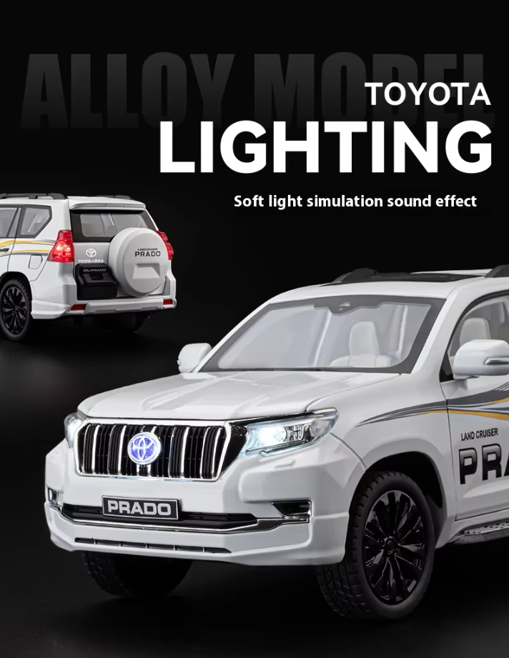 π 1:18 Scale Toyota Land Cruiser Prado Diecast Model β The Ultimate Collectible!