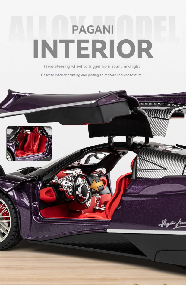 ποΈ Pagani Huayra β 1:18 Scale Die-Cast Model