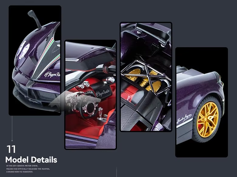 Pagani Huayra β 1:24 Scale Die-Cast Model