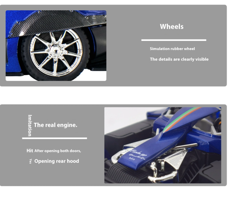 Pagani Zonda β 1:24 Scale Die-Cast Model