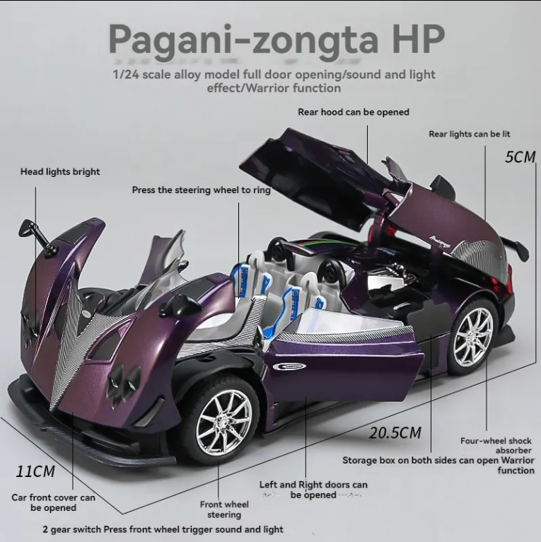 Pagani Zonda β 1:24 Scale Die-Cast Model