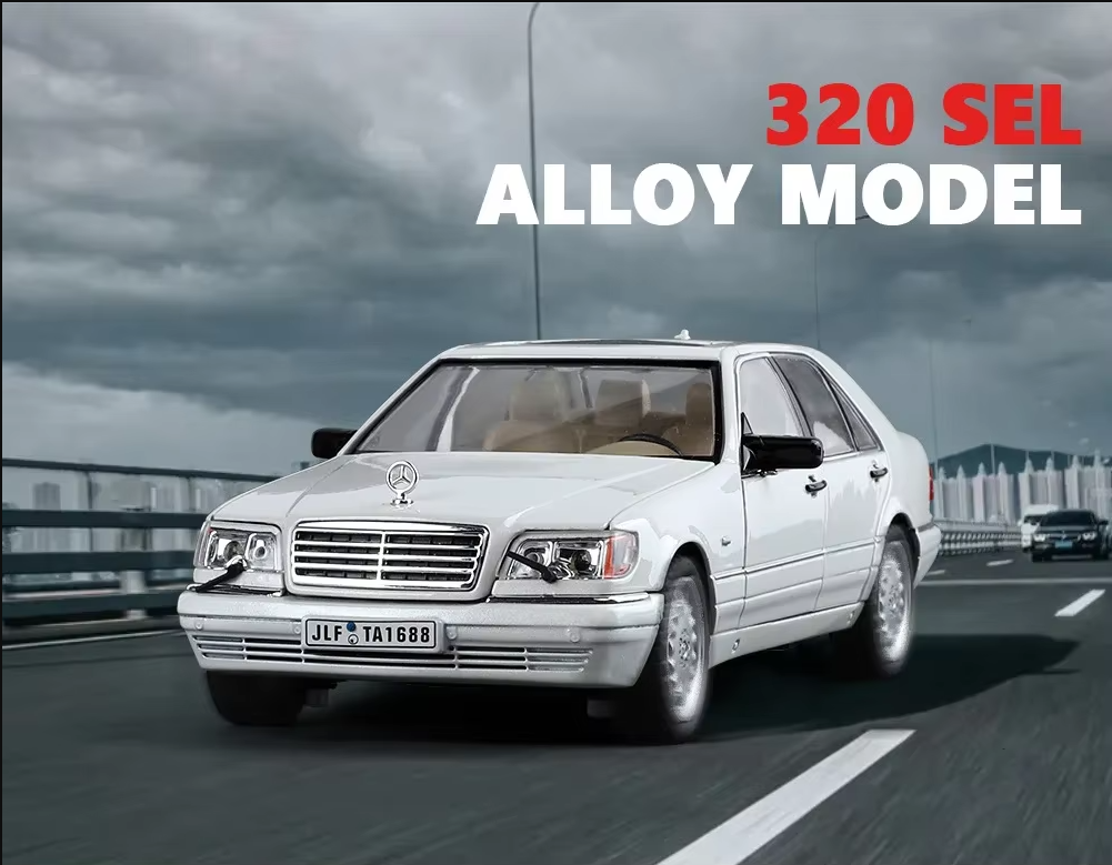 π 1:24 Diecast Mercedes W140 SL320 β A Timeless Luxury Classic! π