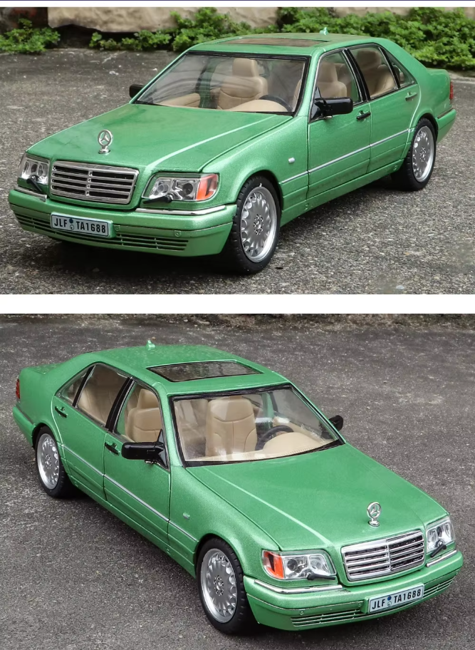 π 1:24 Diecast Mercedes W140 SL320 β A Timeless Luxury Classic! π
