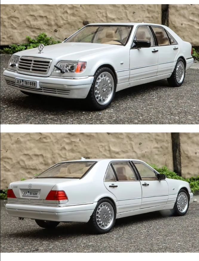 π 1:24 Diecast Mercedes W140 SL320 β A Timeless Luxury Classic! π