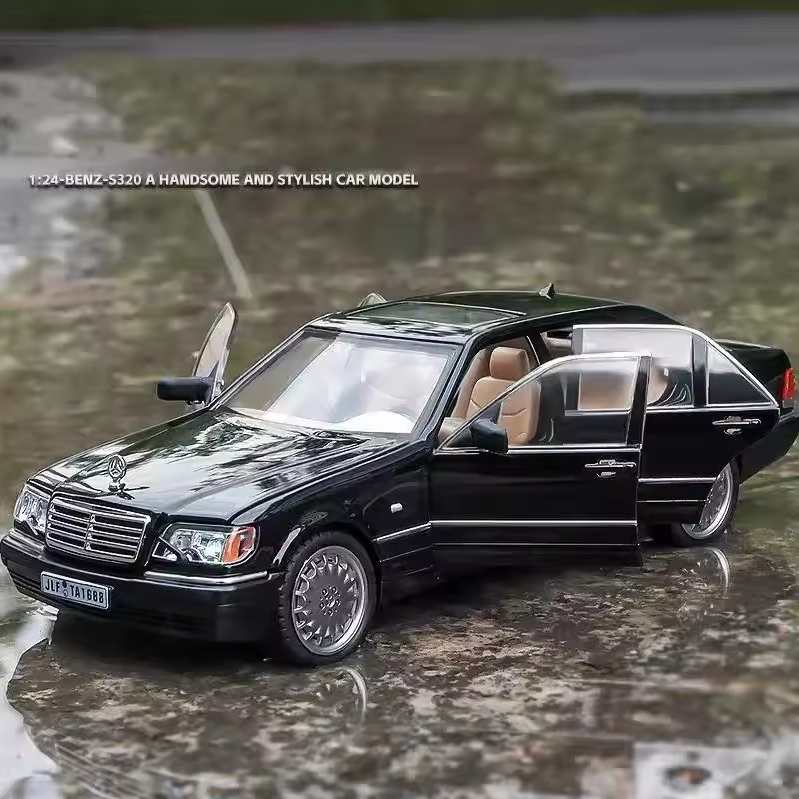 π 1:24 Diecast Mercedes W140 SL320 β A Timeless Luxury Classic! π