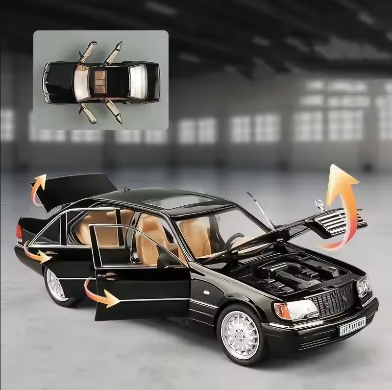 π 1:24 Diecast Mercedes W140 SL320 β A Timeless Luxury Classic! π