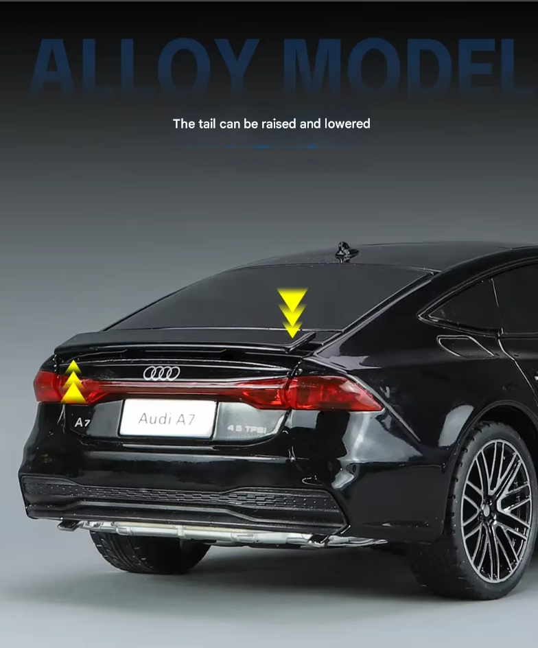 1:24 Diecast Audi A7 Model Car