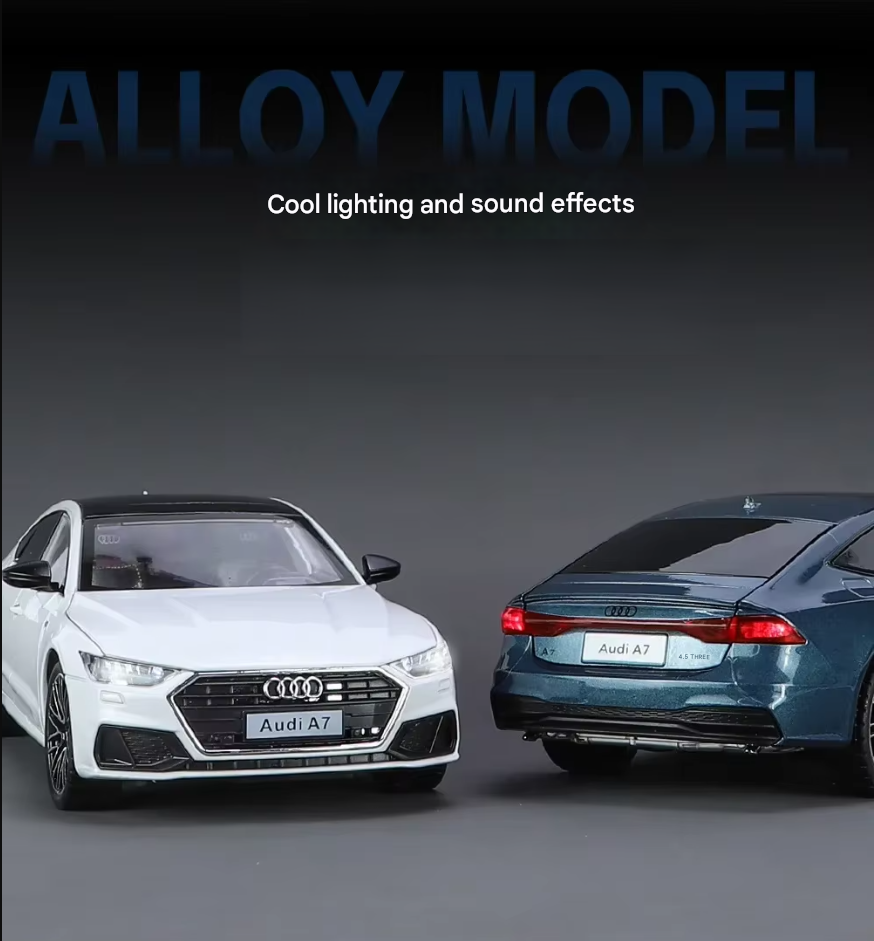 1:24 Diecast Audi A7 Model Car