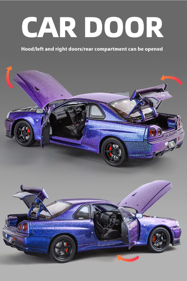 π Diecast Nissan Skyline GTR ππ¨