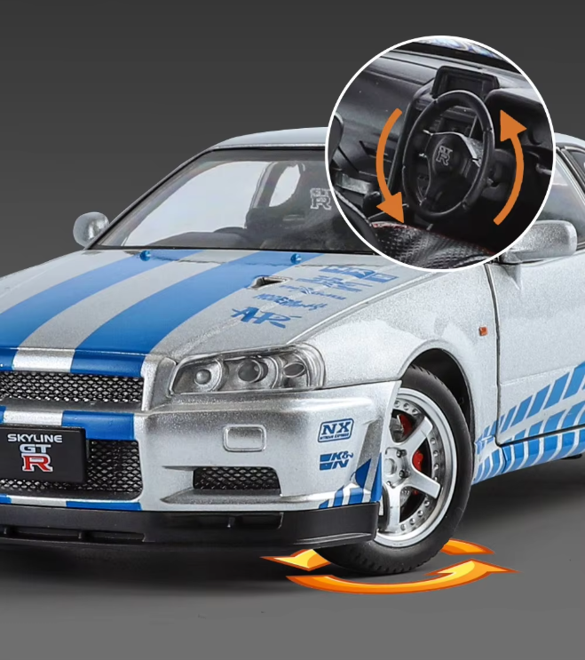 π Diecast Nissan Skyline GTR ππ¨
