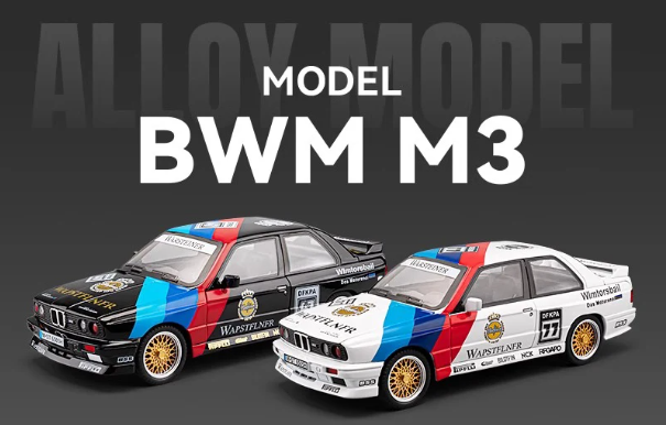 π₯ 1:24 Diecast BMW M3 E30 β A True Classic for Collectors! π₯