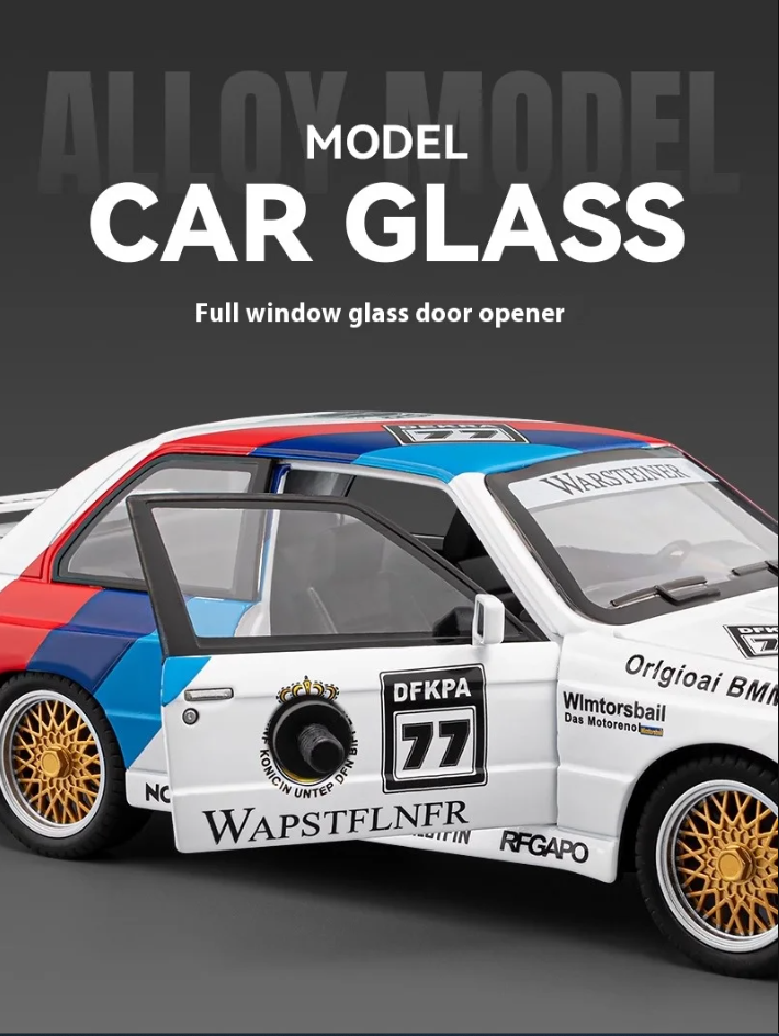 π₯ 1:24 Diecast BMW M3 E30 β A True Classic for Collectors! π₯