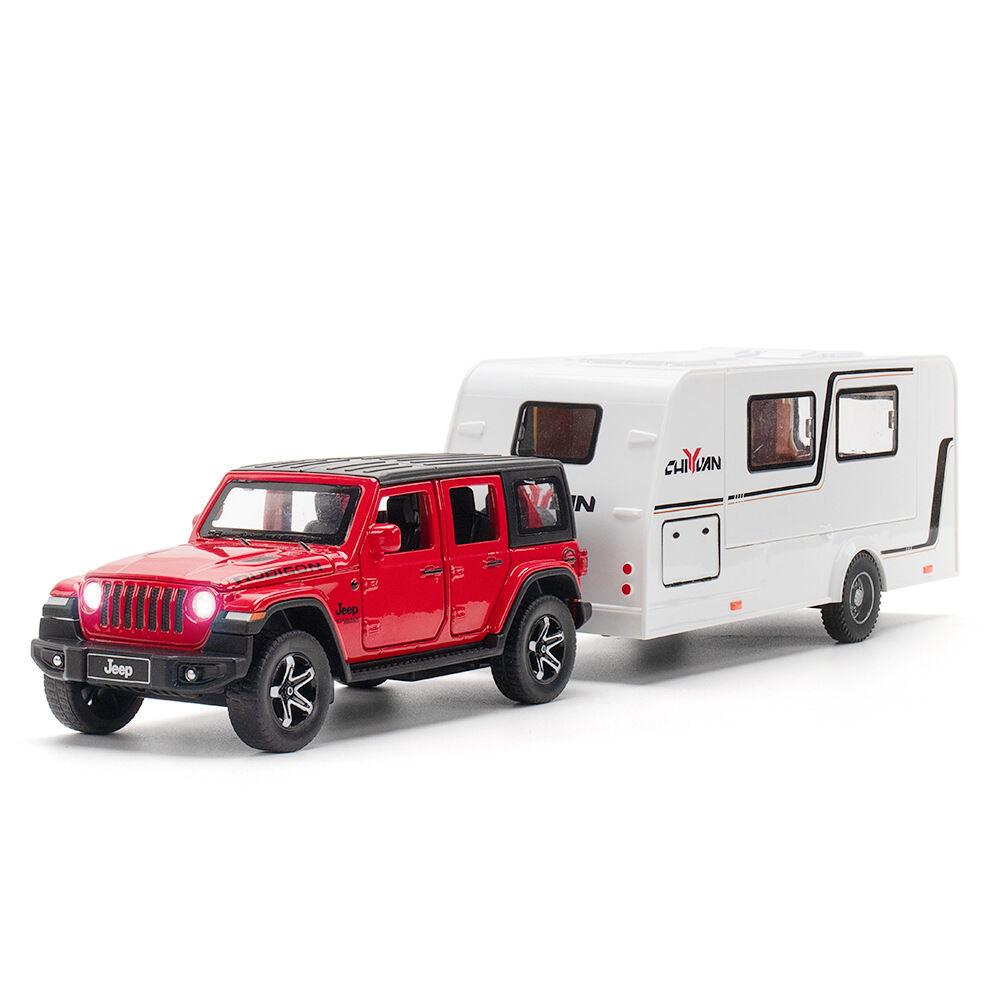 1:32 Diecast G-Wagon AMG, Jeep & LC 300 with Caravan – Collector’s Edition