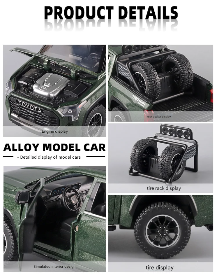 π» Toyota Tundra β 1:24 Scale Die-Cast Model