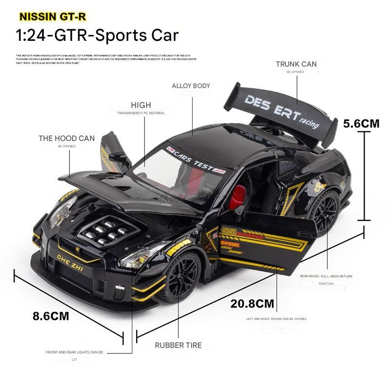 Nissan GT-R R35 Diecast Model β Godzilla in Miniature