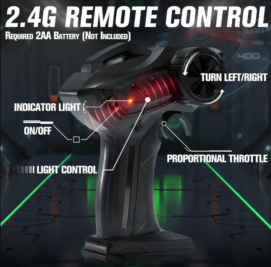 🚗 Unleash Pure Racing Performance with the Porsche-Style 1:24 Drift Racing RC Car!