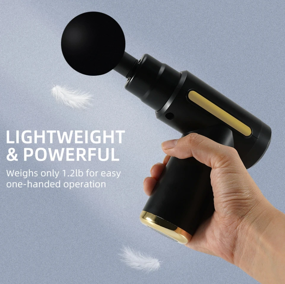 Portable Percussive Massage Gun – Deep Tissue Muscle Relaxation