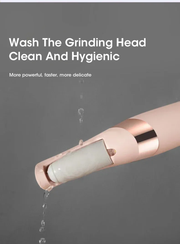 🌸 Rechargeable Electric Foot File & Callus Remover