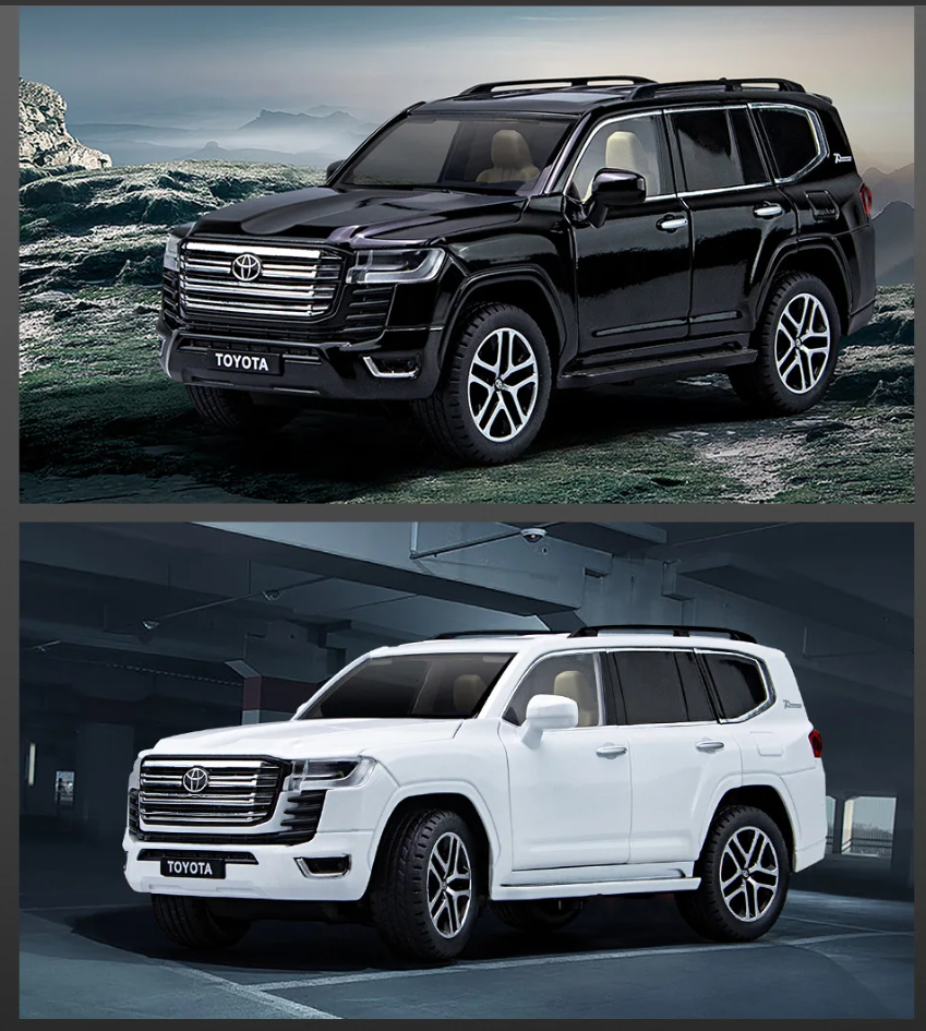 1:24 Scale Toyota Land Cruiser Die-Cast Model with remote