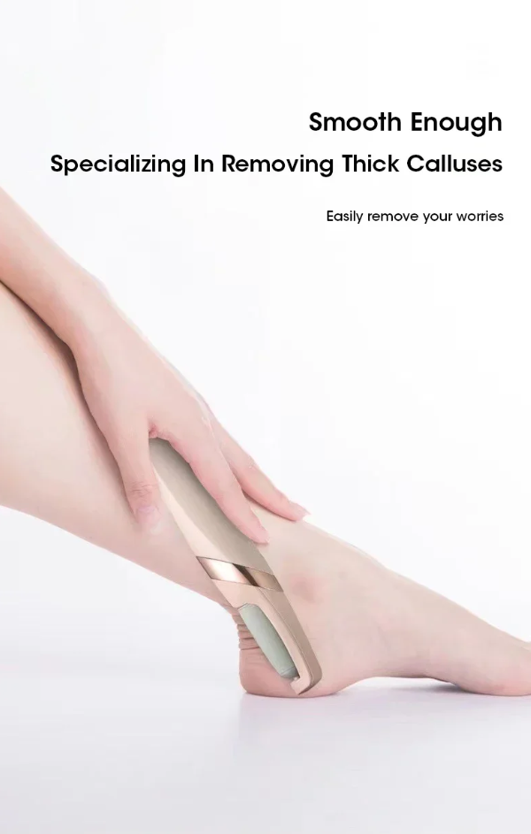 🌸 Rechargeable Electric Foot File & Callus Remover