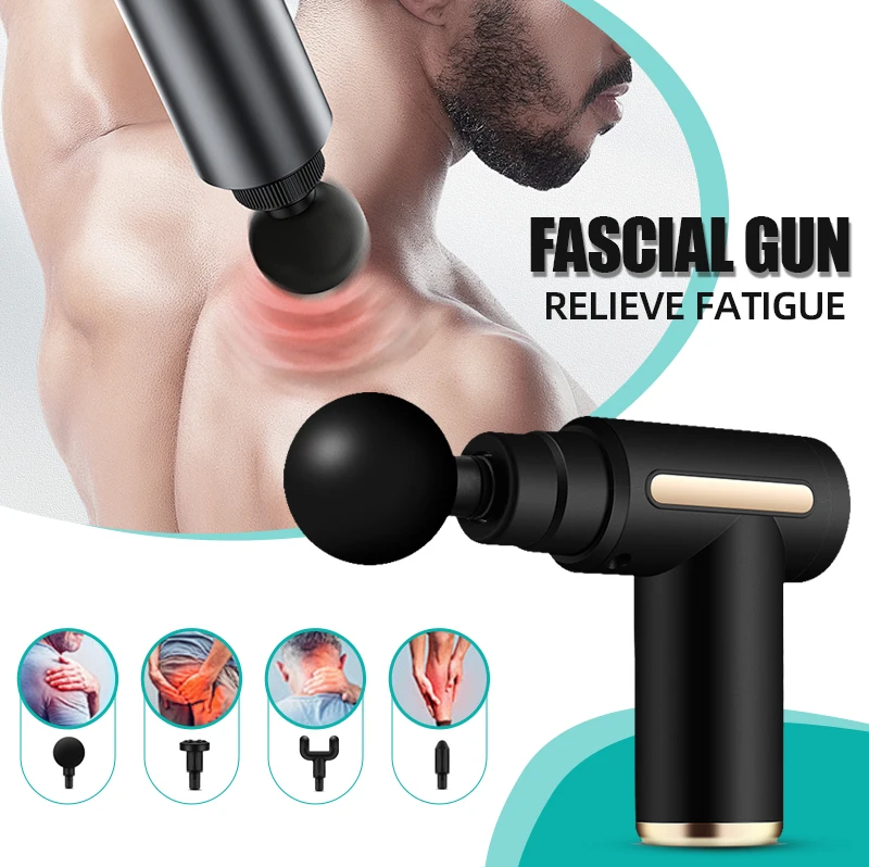 Portable Percussive Massage Gun – Deep Tissue Muscle Relaxation