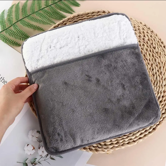 🔥 USB Heated Foot Warmer Pad – Full Body Comfort + FREE Moisturizing Socks!