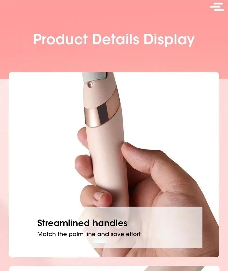 🌸 Rechargeable Electric Foot File & Callus Remover