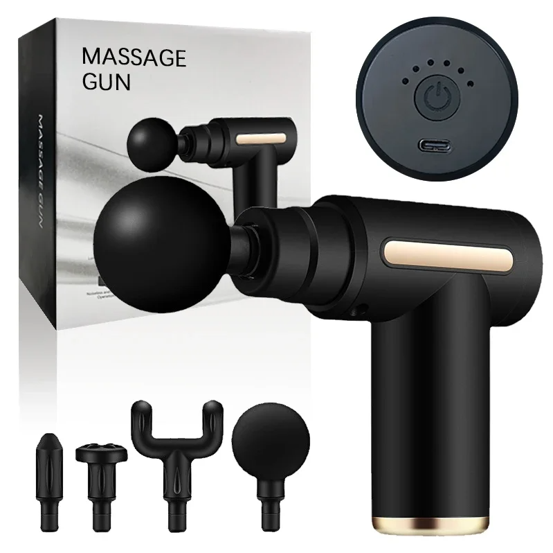 Portable Percussive Massage Gun – Deep Tissue Muscle Relaxation