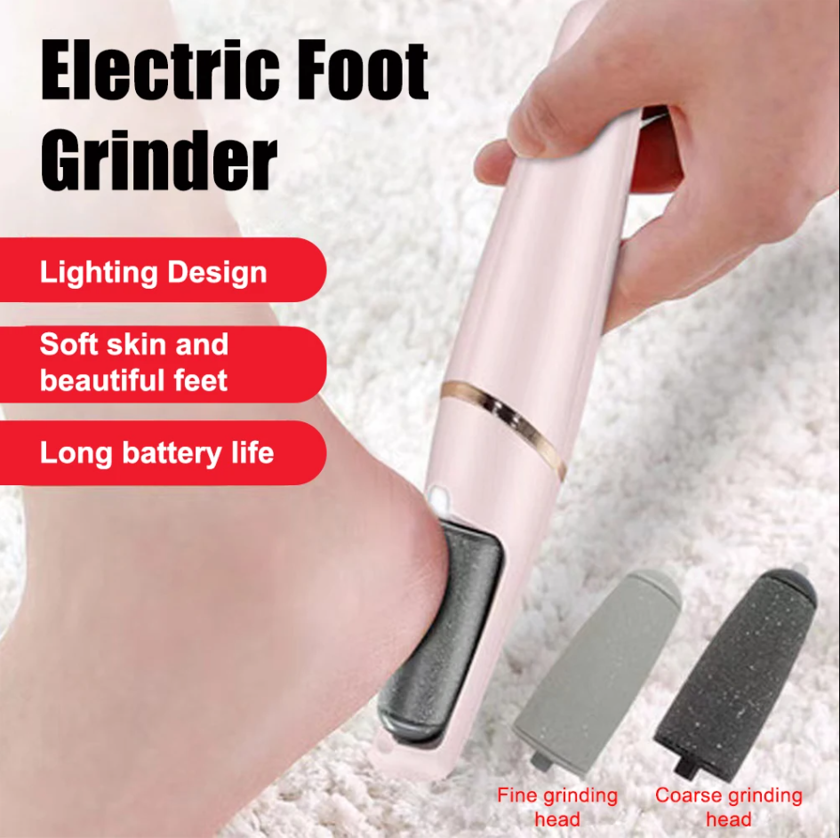 🌸 Rechargeable Electric Foot File & Callus Remover