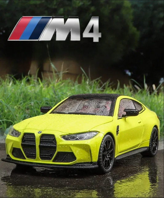 🚘 BMW M4 Alloy Car Model – 1:24 Scale Diecast