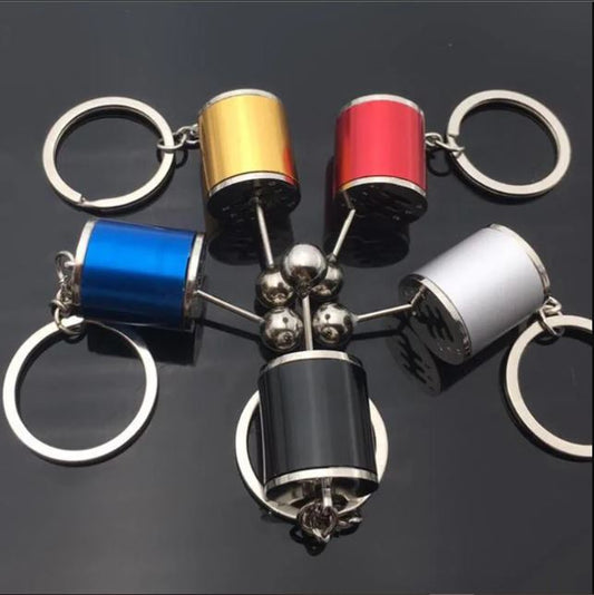 Manual Gear Shift Lever Keychain – 6-Speed Stick Shift Design