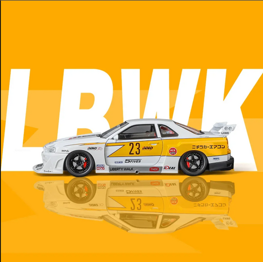 Nissan GTR Liberty Walk Edition 1/24 Scale Model Car