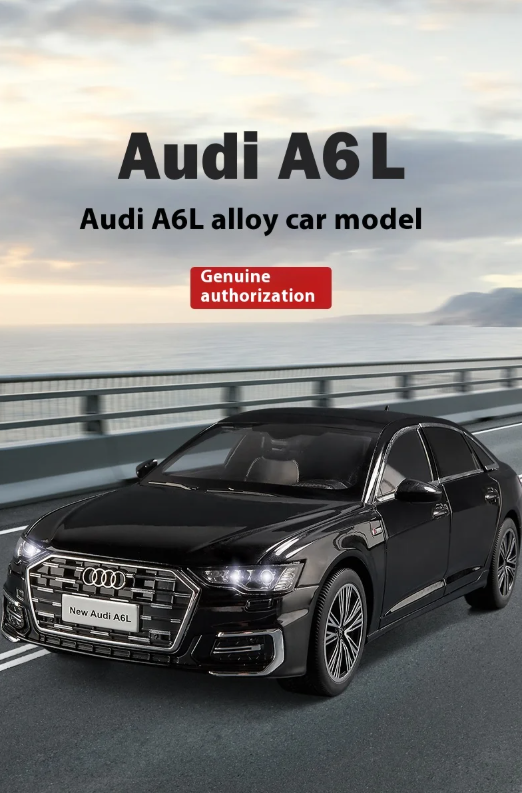 Audi A6L 1:18 Scale Diecast Model Car – Authorized Replica