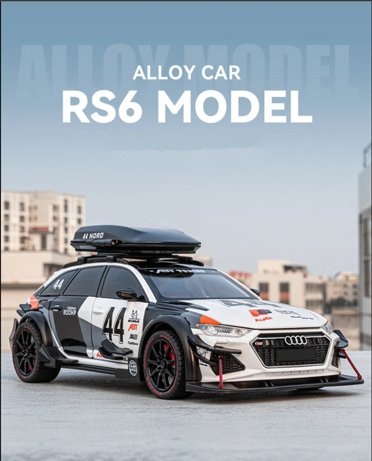 🚘 Audi RS6 Avant Alloy Car Model – 1:24 Scale Diecast