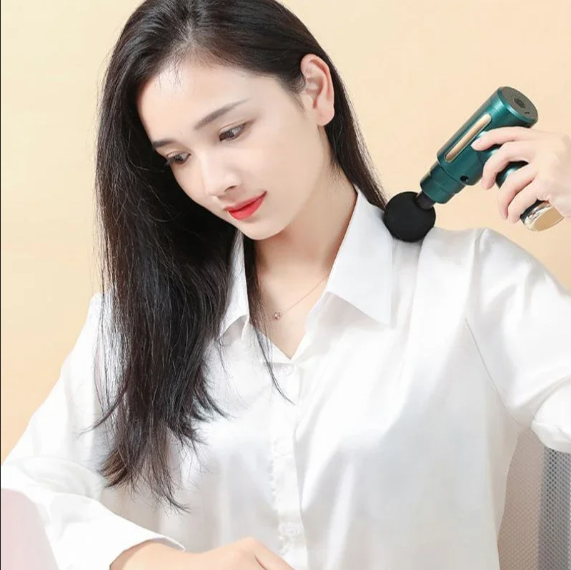 Portable Percussive Massage Gun – Deep Tissue Muscle Relaxation