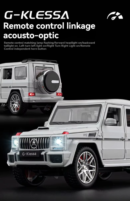 🚙 G-Class 1:24 Alloy Remote-Control Car – Full Function RC Model