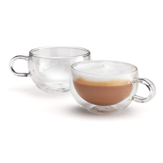 Double Walled Glass Mug (300ml)