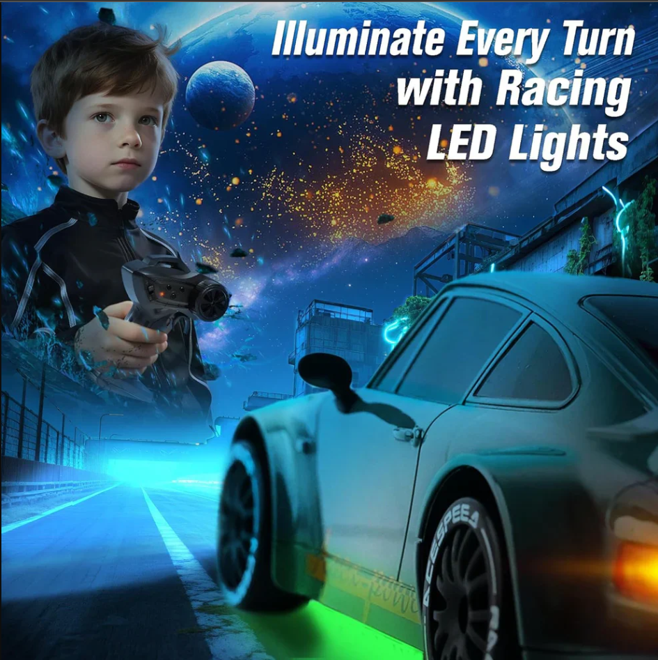 🚗 Unleash Pure Racing Performance with the Porsche-Style 1:24 Drift Racing RC Car!