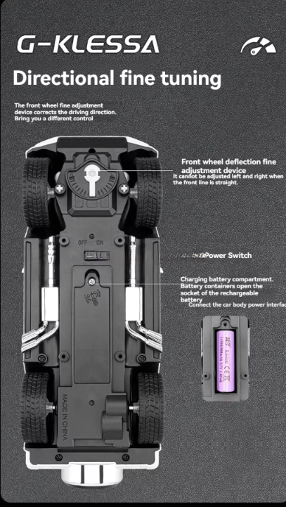 🚙 G-Class 1:24 Alloy Remote-Control Car – Full Function RC Model
