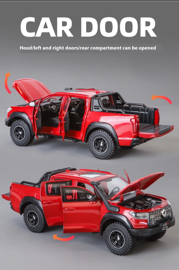 🚗 1:24 Scale HAVAL Canon Die-Cast Pickup Truck Model