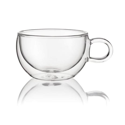 Double Walled Glass Mug (300ml)