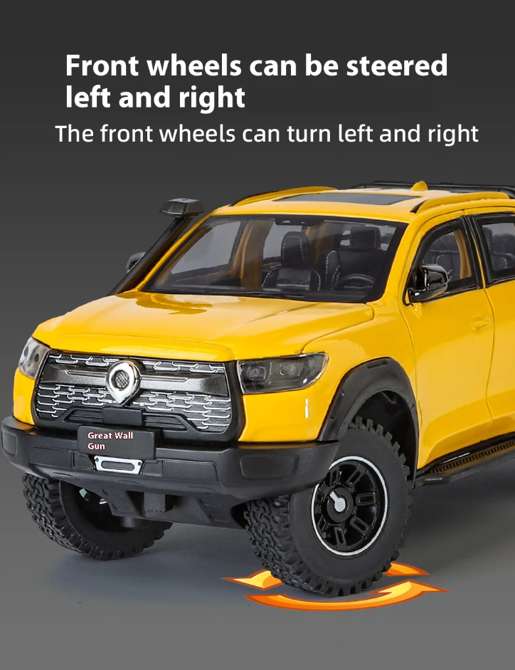 🚗 1:24 Scale HAVAL Canon Die-Cast Pickup Truck Model