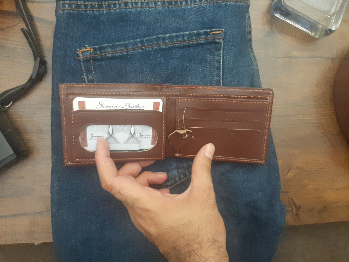 Genuine Leather Wallet Small