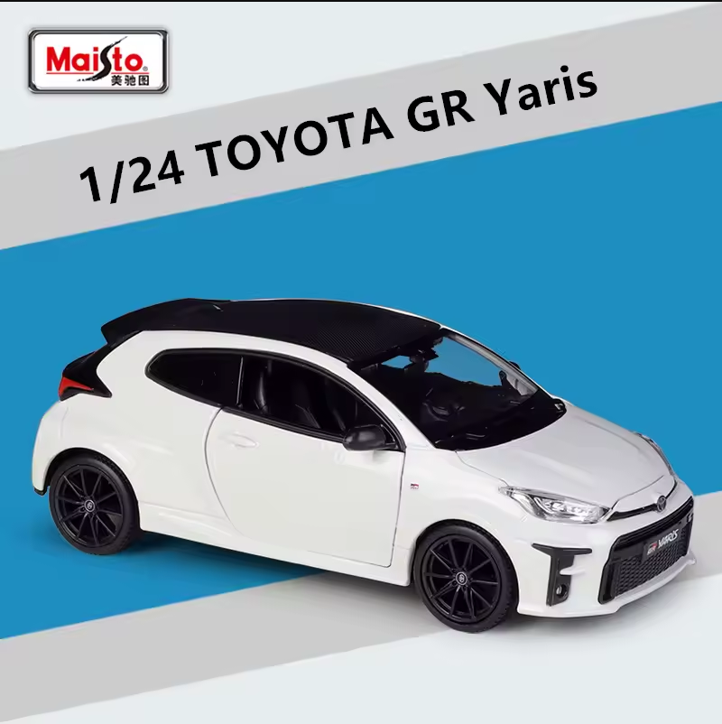🚗 1:24 Scale Maisto Toyota GR Yaris Model Car  🚗